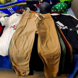Children's Place Boys Uniform Pull On Jogger Pants Size 12